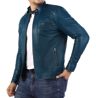MEN LEATHER JACKET 5